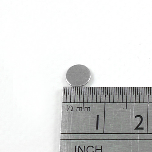 Neodymium Magnet Size 6mm x 0.5mm Disc